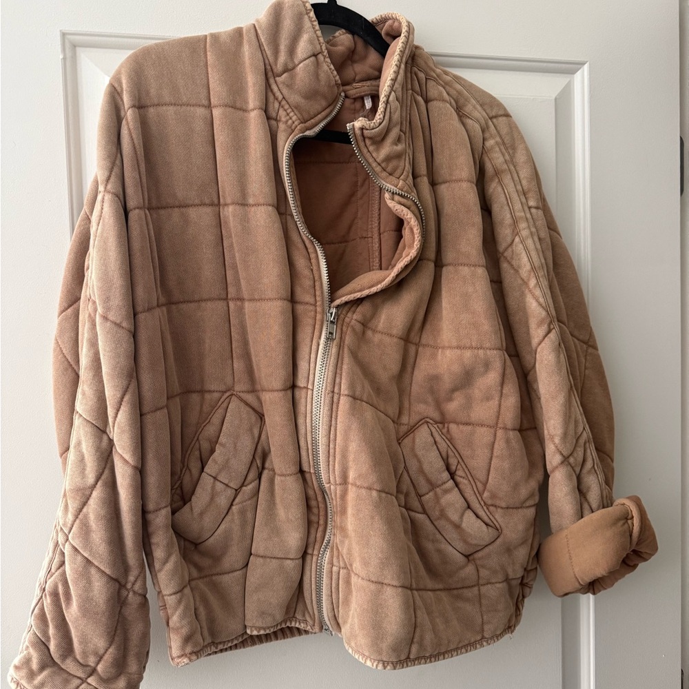 Free People Dolman Quilted Jacket